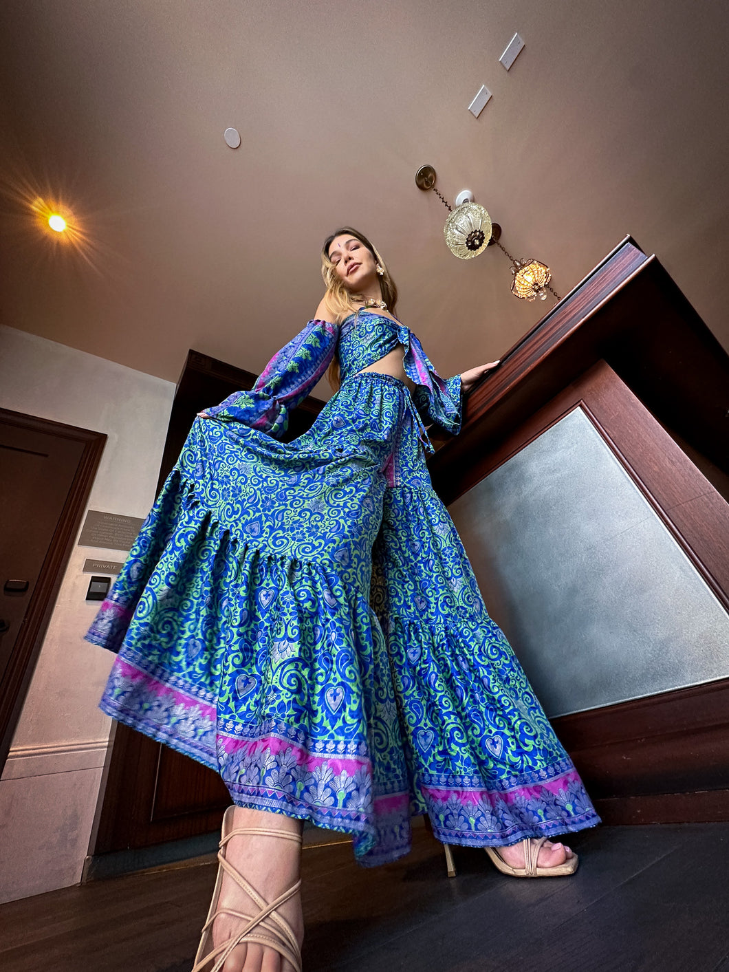 Aztec Esmerelda Sharara Pants Set