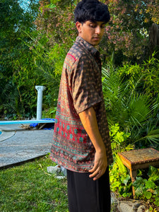 Midnight Forrest Button-Up