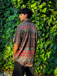 Midnight Forrest Button-Up