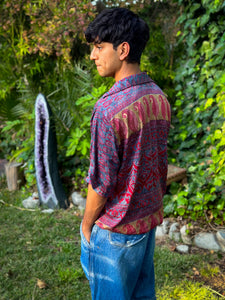 Atlantic Paisley Button-Up