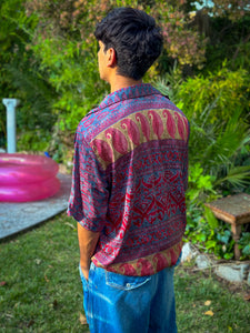 Atlantic Paisley Button-Up