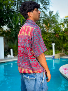 Atlantic Paisley Button-Up