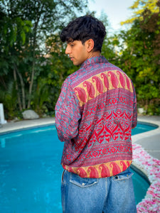 Atlantic Paisley Button-Up