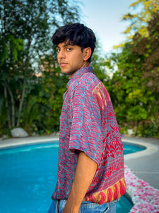 Atlantic Paisley Button-Up