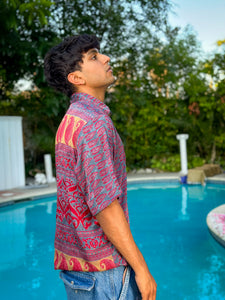 Atlantic Paisley Button-Up