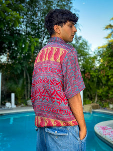 Atlantic Paisley Button-Up