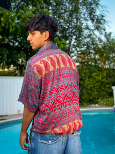 Atlantic Paisley Button-Up