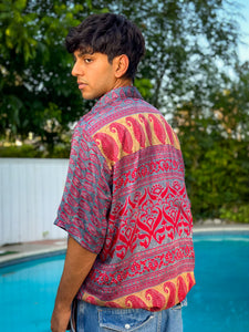 Atlantic Paisley Button-Up