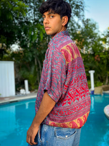 Atlantic Paisley Button-Up