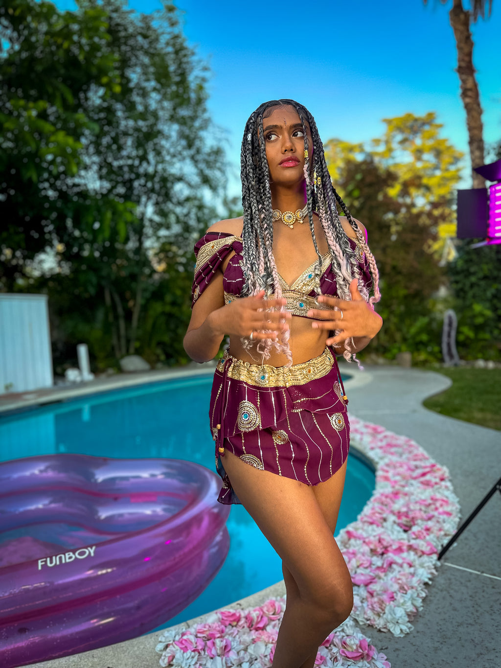 Bohemian Amethyst Fairy Set