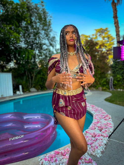 Bohemian Amethyst Fairy Set