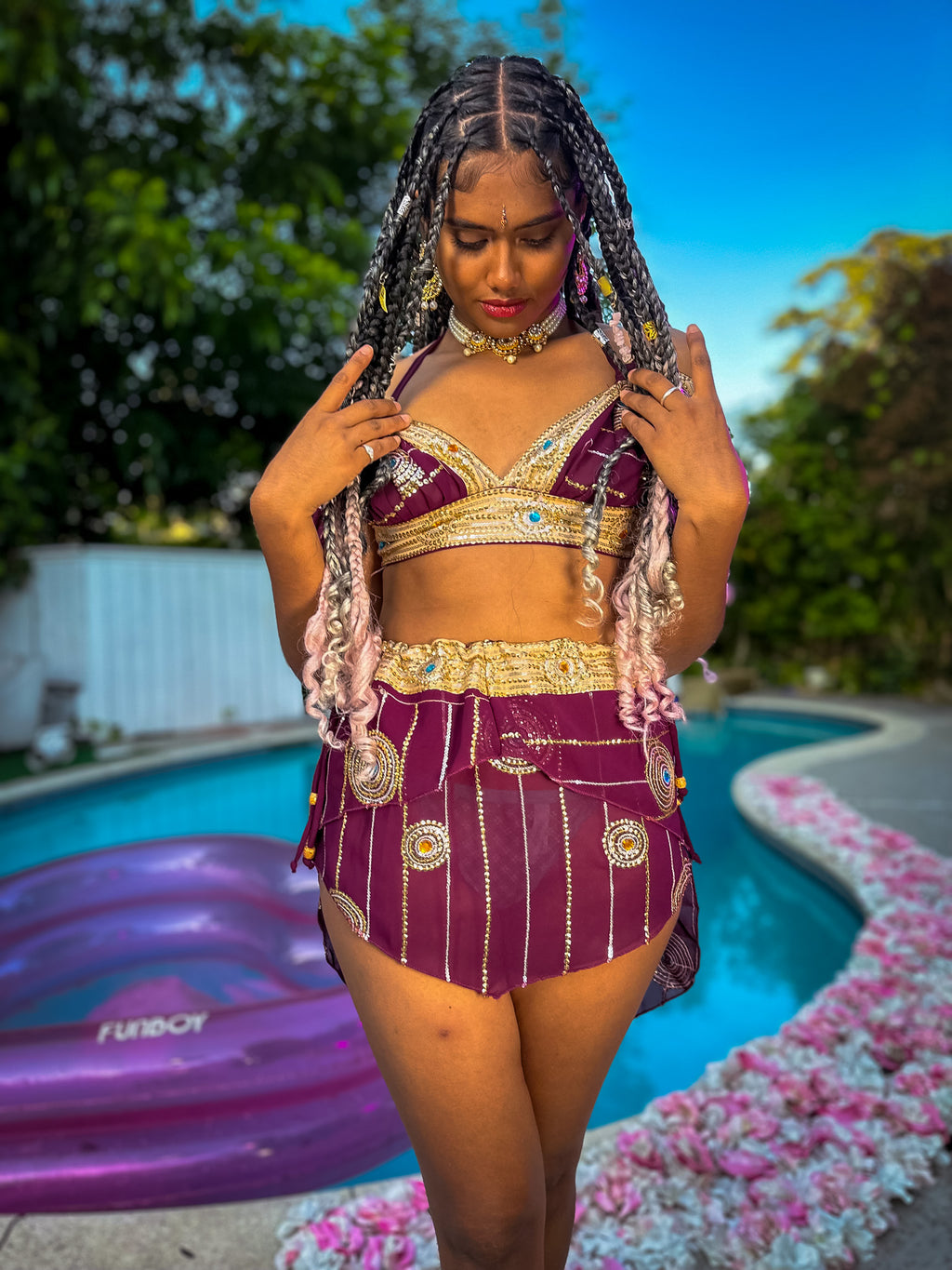 Bohemian Amethyst Fairy Set