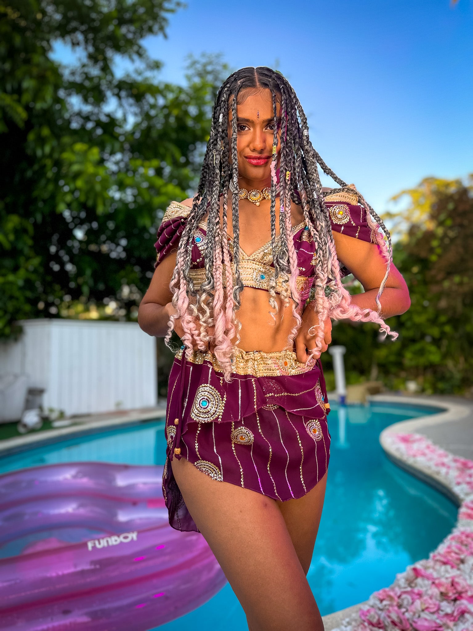 Bohemian Amethyst Fairy Set