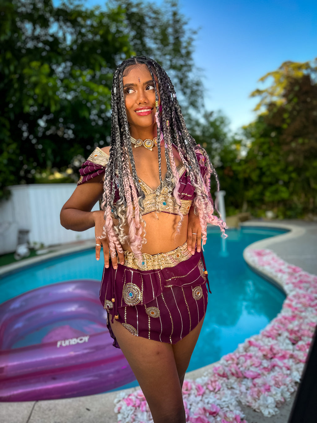 Bohemian Amethyst Fairy Set