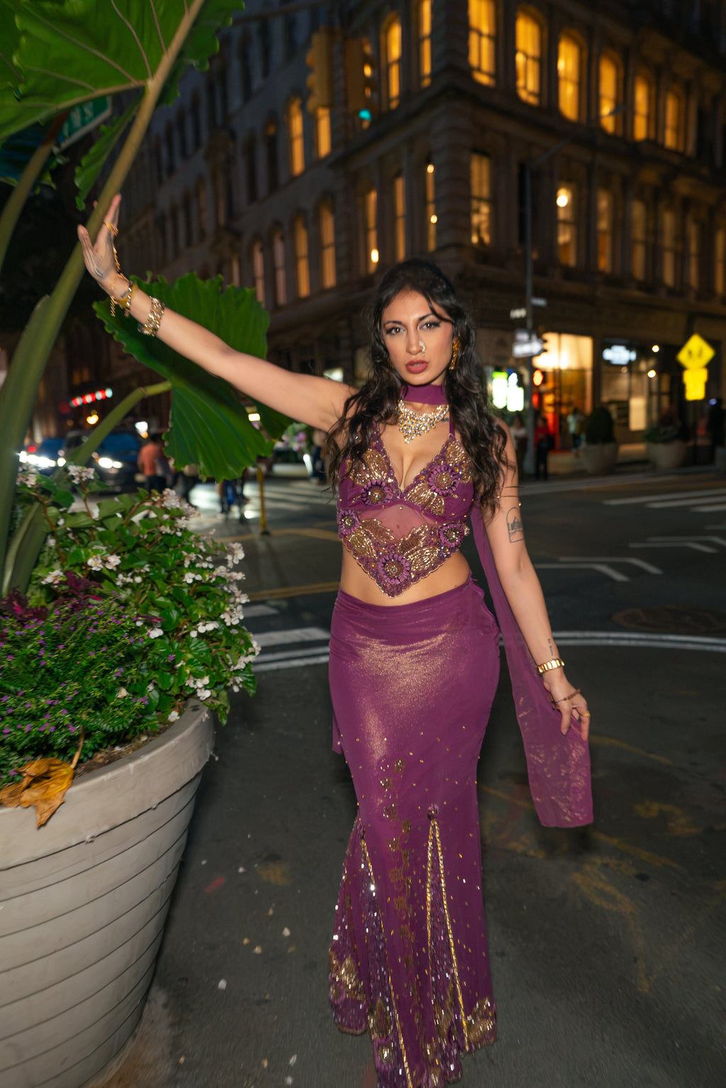 Amethyst Lotus Mermaid Set