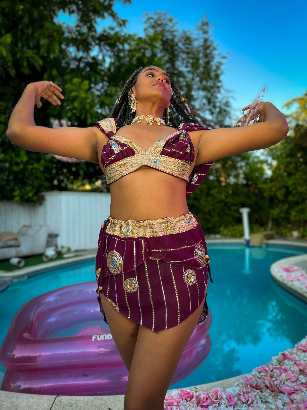 Bohemian Amethyst Fairy Set