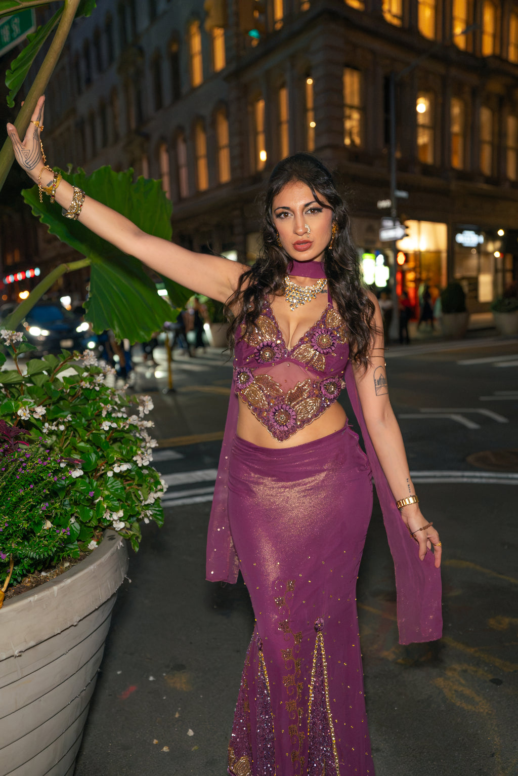 Amethyst Lotus Mermaid Set