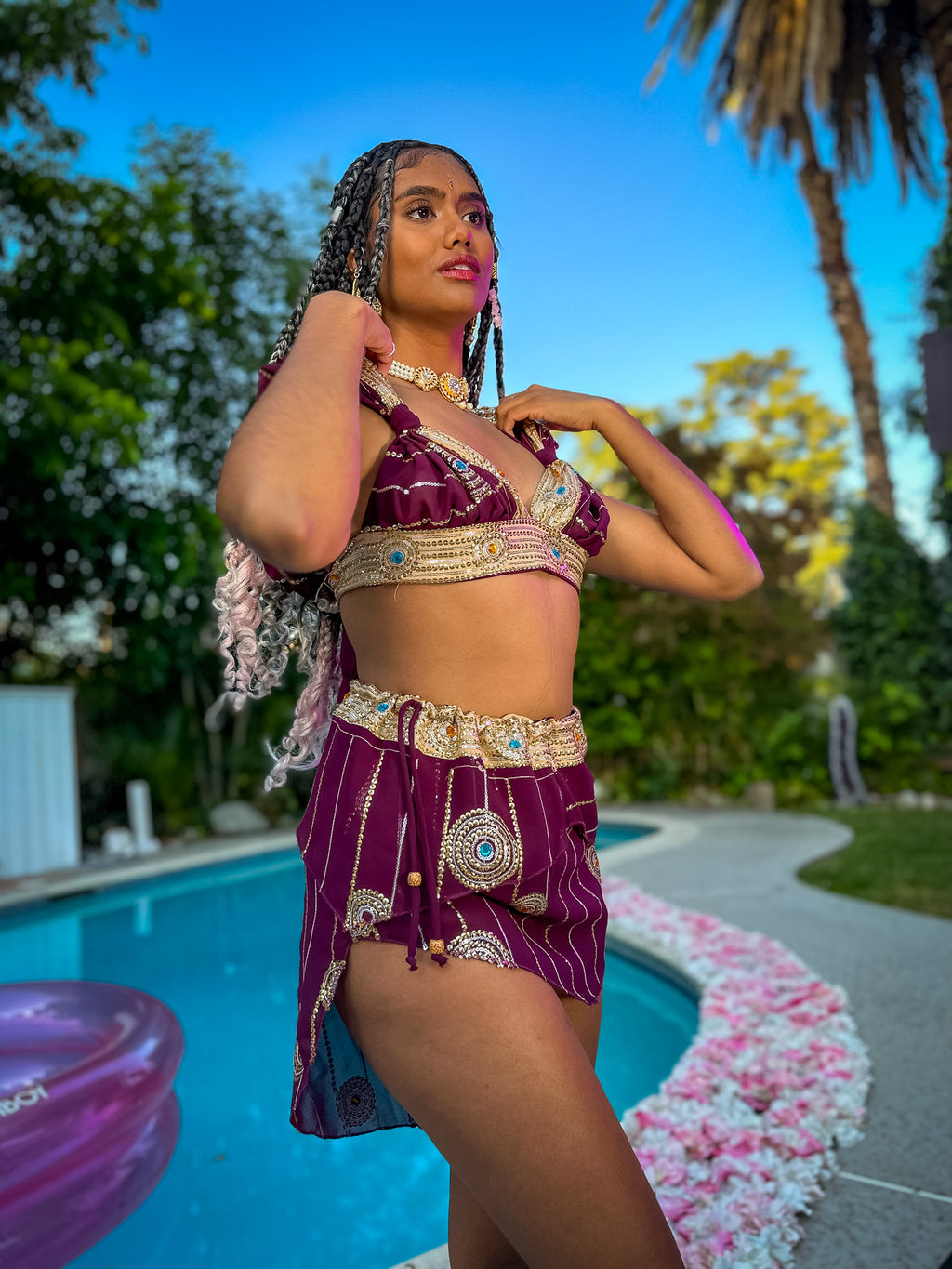 Bohemian Amethyst Fairy Set