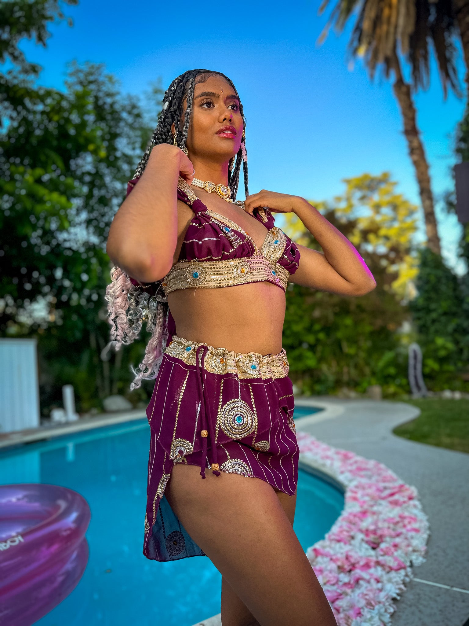 Bohemian Amethyst Fairy Set