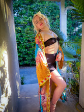 Load image into Gallery viewer, Sunset Sorceress Hooded Kimono
