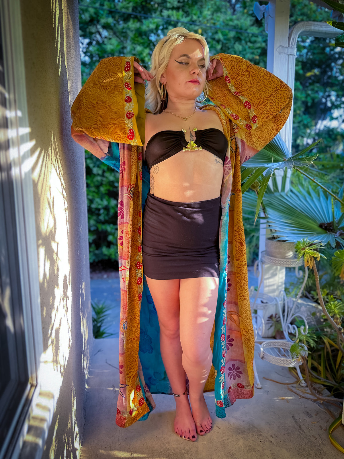 Sunset Sorceress Hooded Kimono