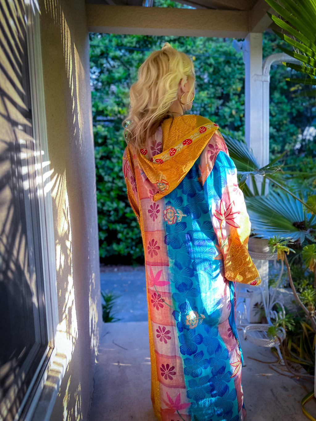Sunset Sorceress Hooded Kimono