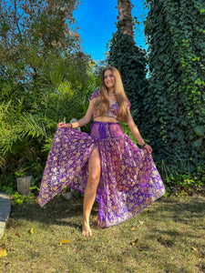 Golden Amethyst Goddess Set
