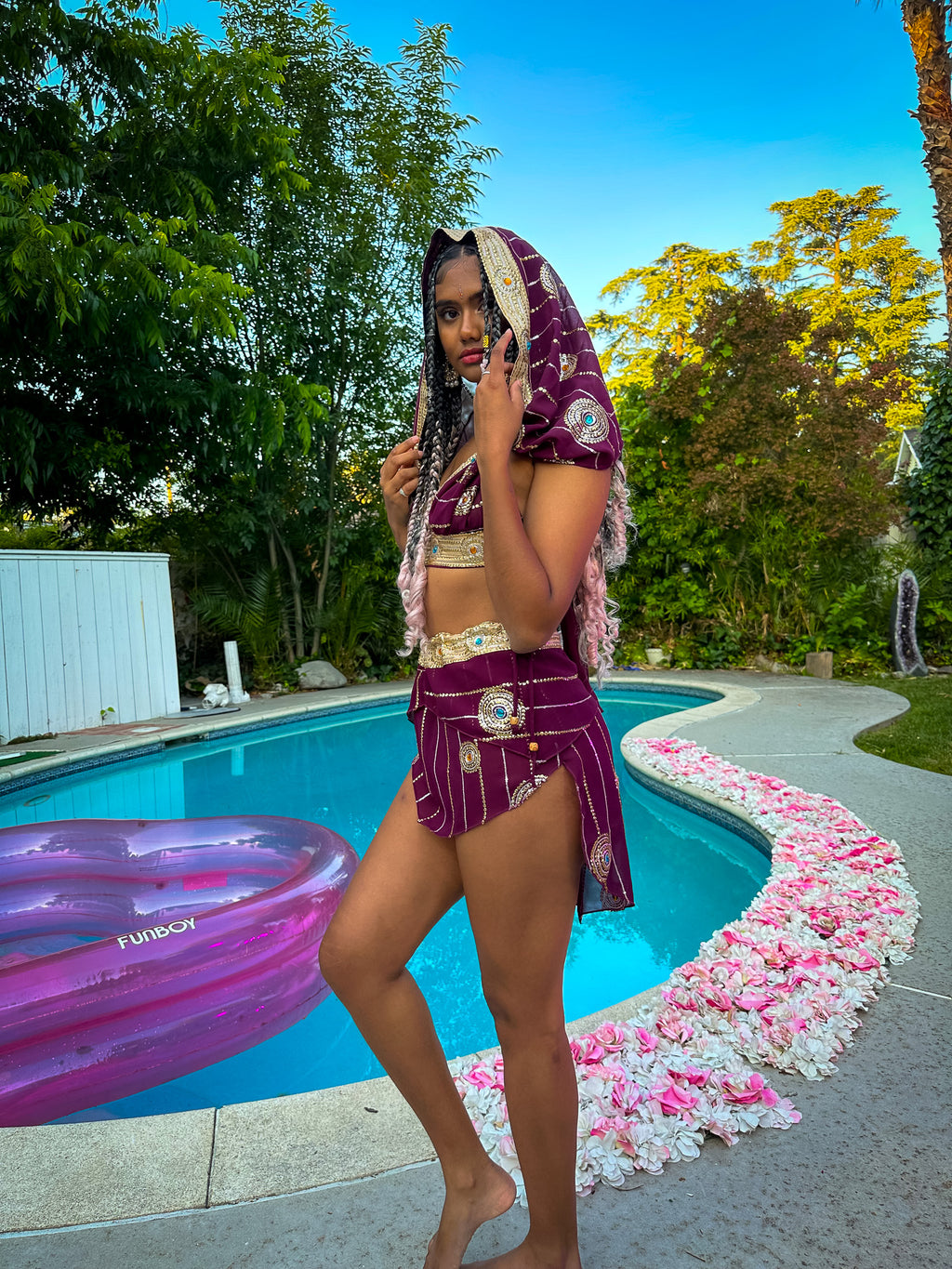 Bohemian Amethyst Fairy Set
