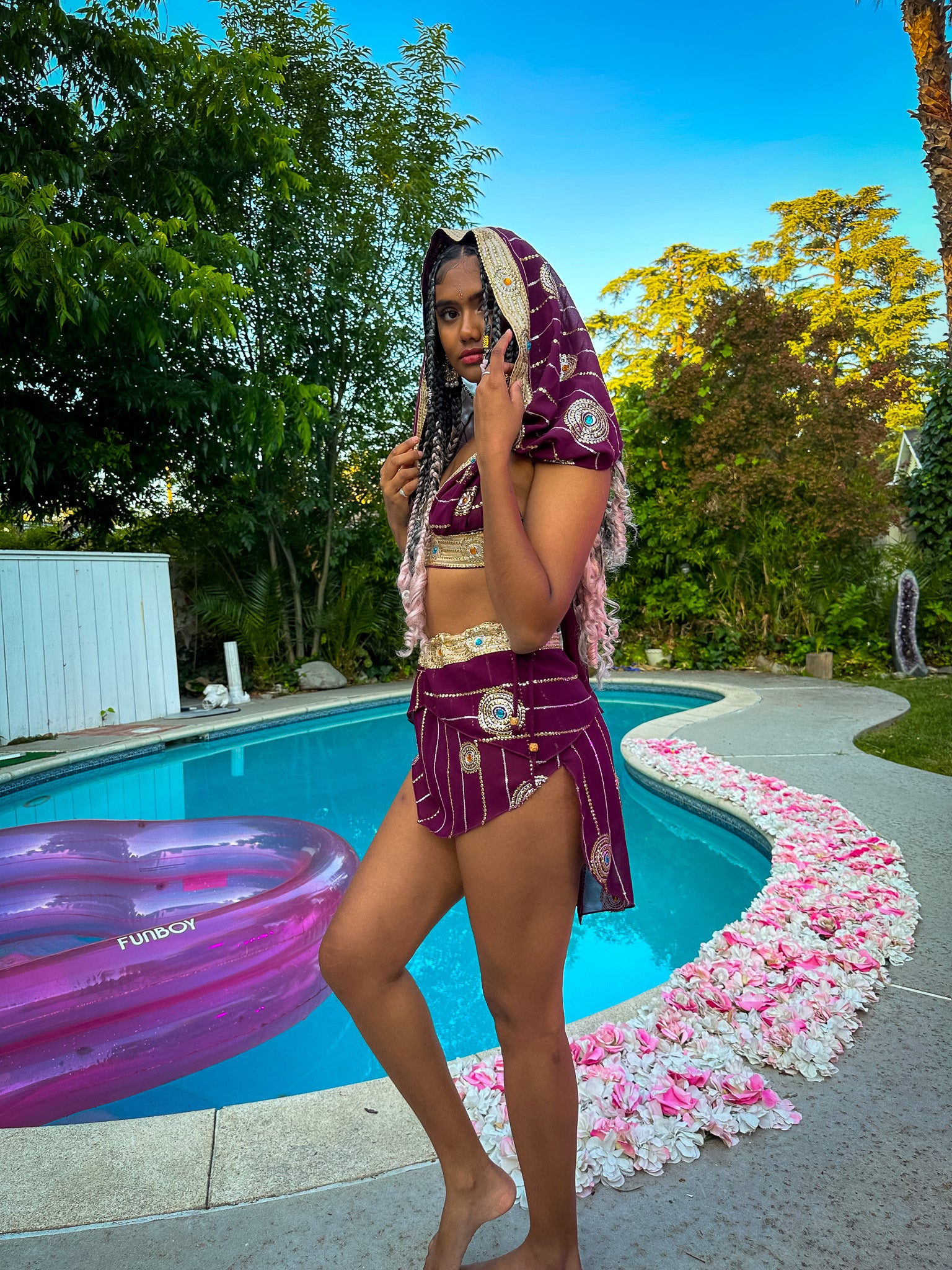 Bohemian Amethyst Fairy Set