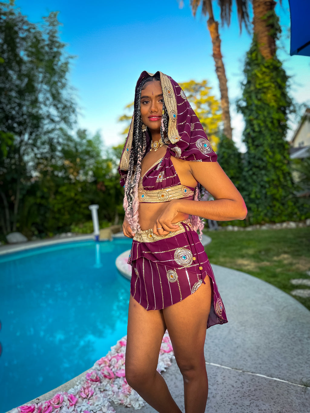 Bohemian Amethyst Fairy Set