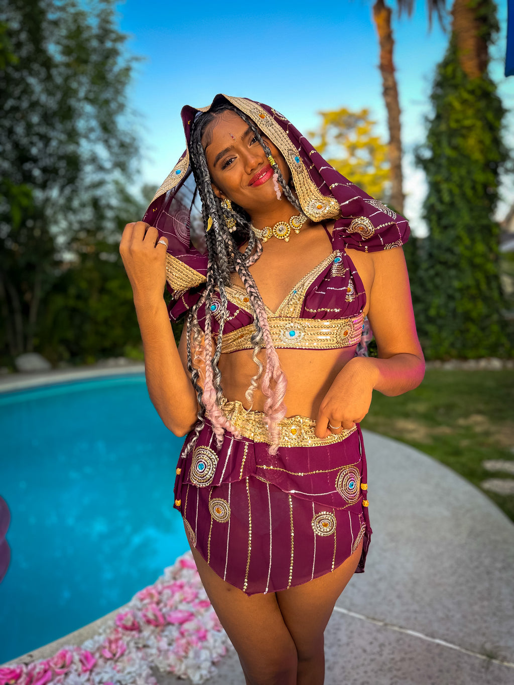 Bohemian Amethyst Fairy Set