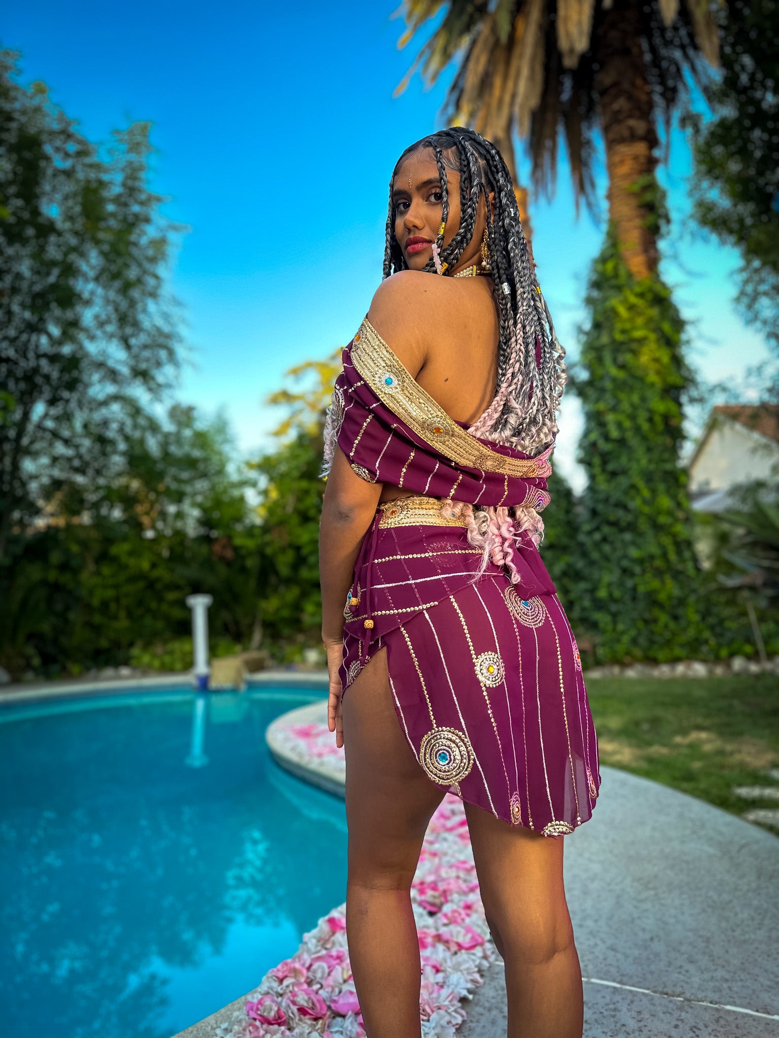 Bohemian Amethyst Fairy Set