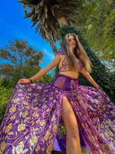 Load image into Gallery viewer, Golden Amethyst Goddess Set
