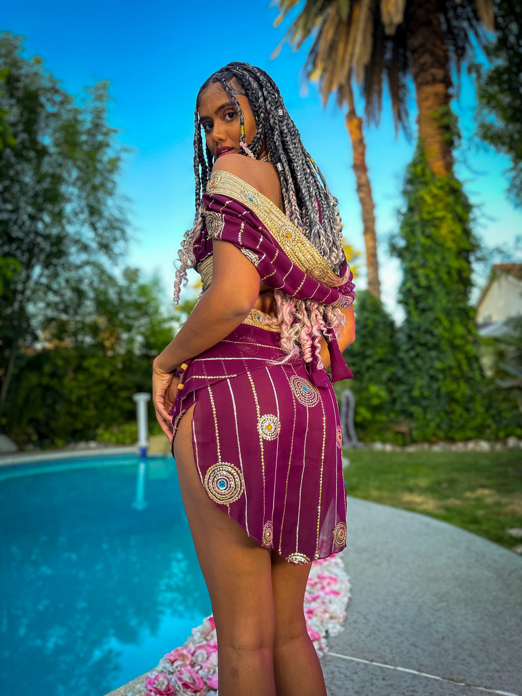 Bohemian Amethyst Fairy Set