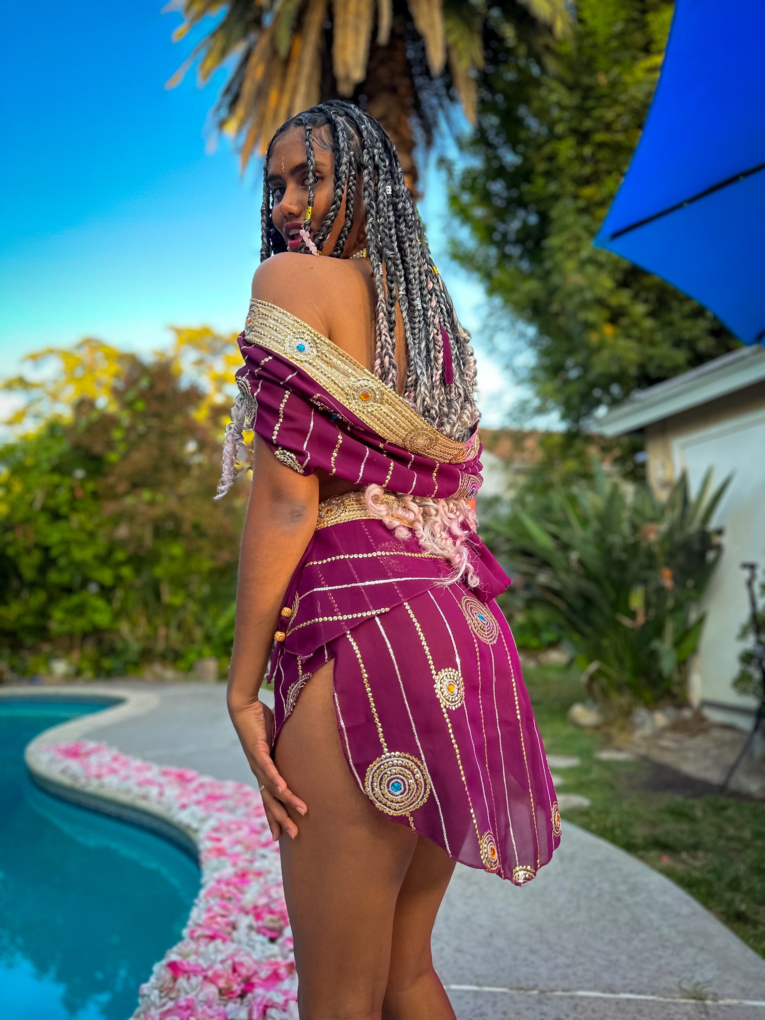 Bohemian Amethyst Fairy Set