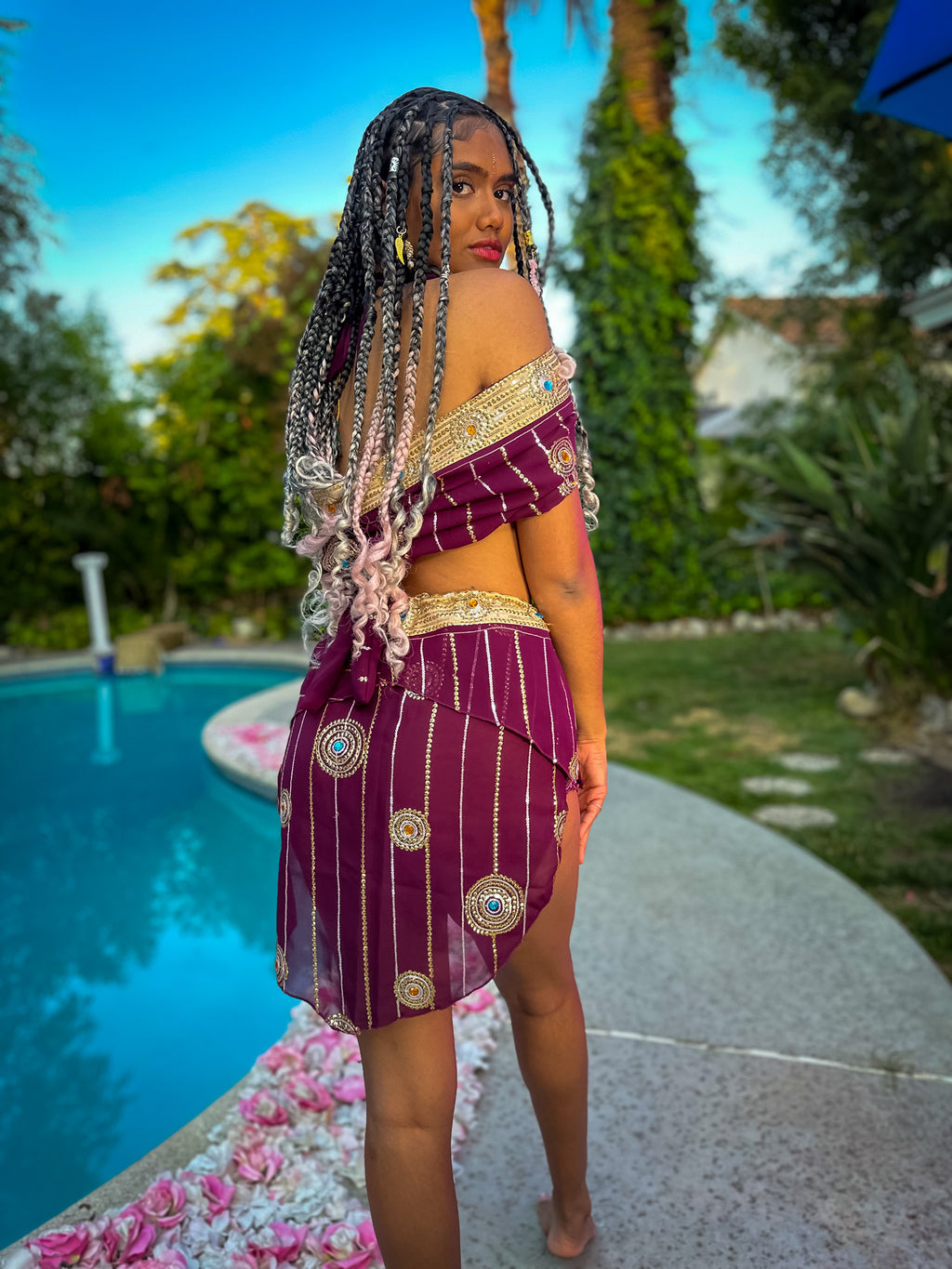 Bohemian Amethyst Fairy Set