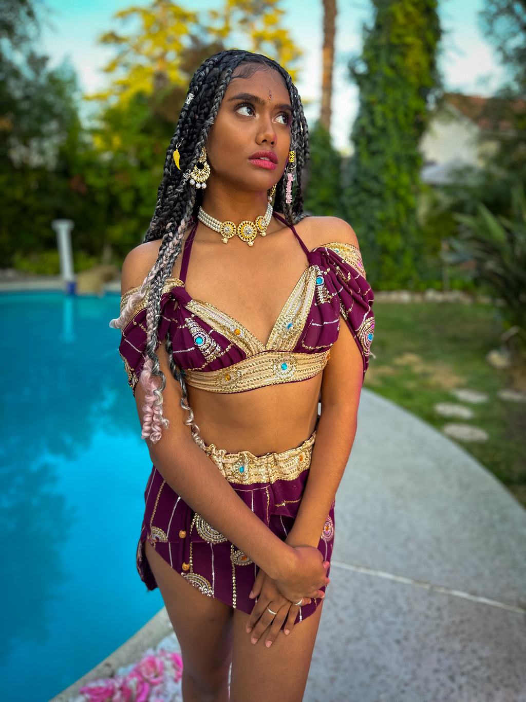 Bohemian Amethyst Fairy Set