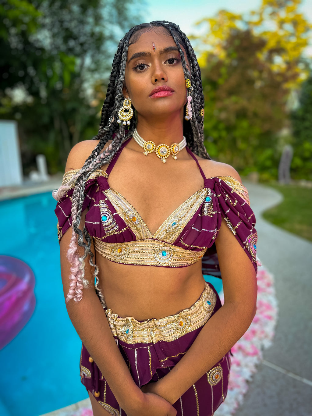Bohemian Amethyst Fairy Set