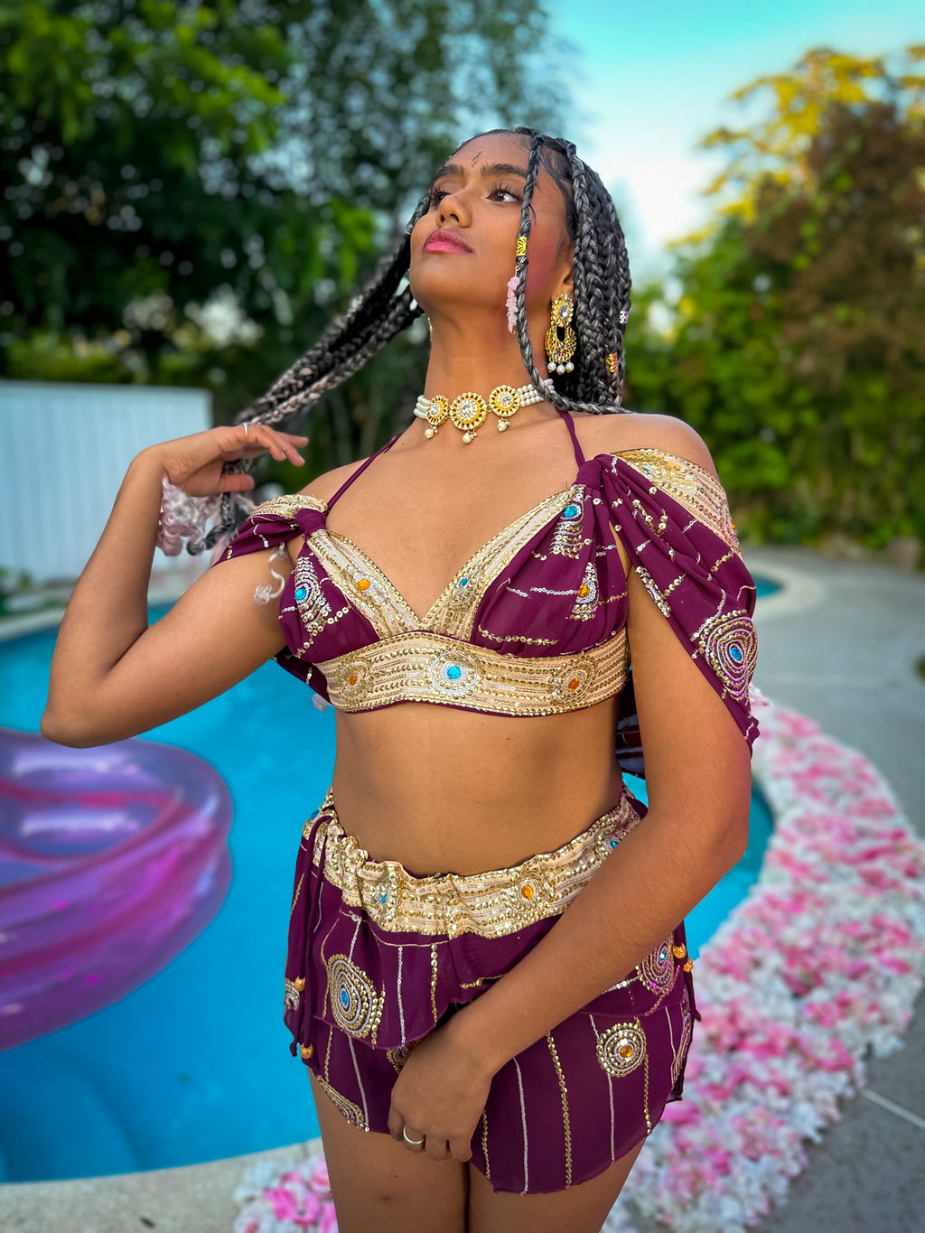 Bohemian Amethyst Fairy Set
