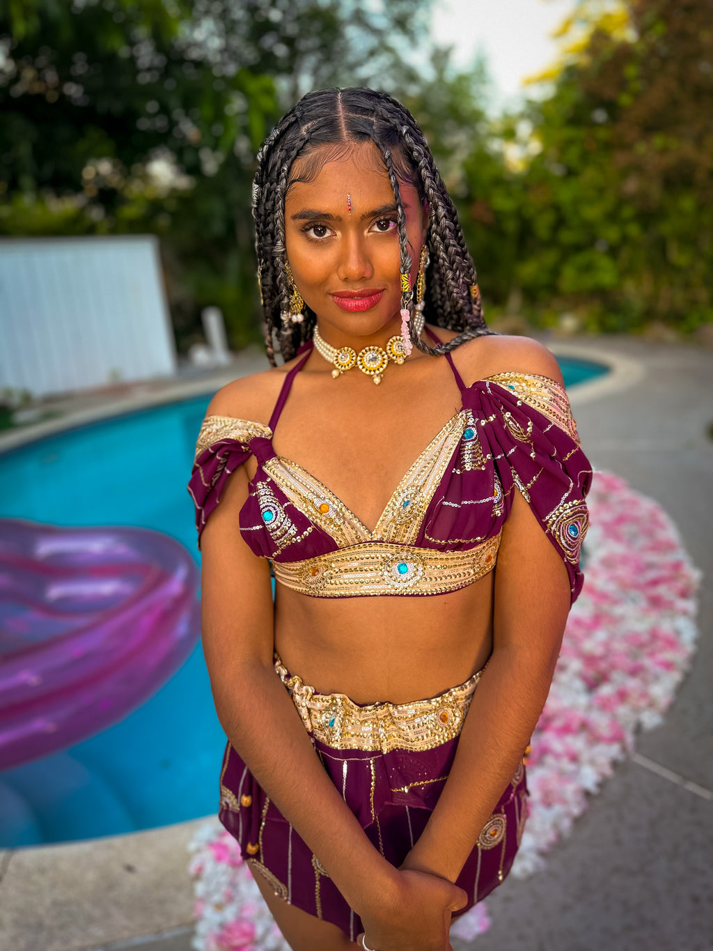 Bohemian Amethyst Fairy Set