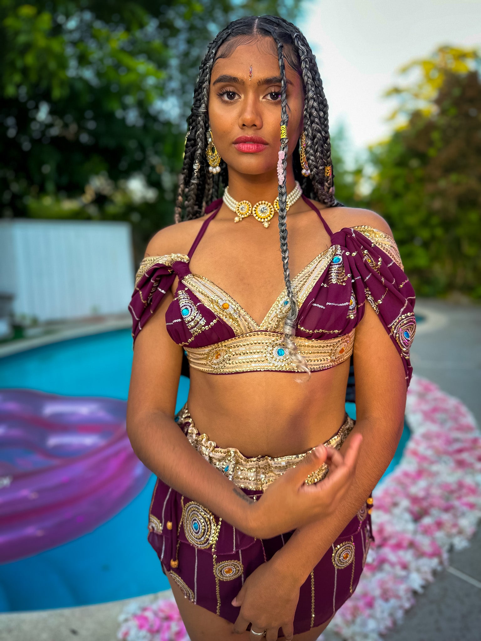 Bohemian Amethyst Fairy Set