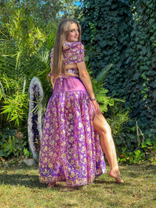 Golden Amethyst Goddess Set