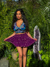 Load image into Gallery viewer, Purple Dreams Micro Mini Skirt
