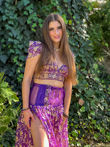 Golden Amethyst Goddess Set