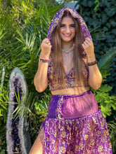 Load image into Gallery viewer, Golden Amethyst Goddess Set
