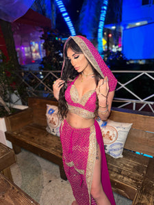 Pink Lotus Jasmine Set