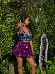 Purple Dreams Micro Mini Skirt