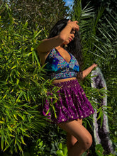 Load image into Gallery viewer, Purple Dreams Micro Mini Skirt
