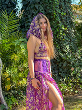 Load image into Gallery viewer, Golden Amethyst Goddess Set
