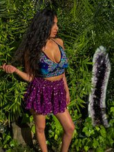 Load image into Gallery viewer, Purple Dreams Micro Mini Skirt

